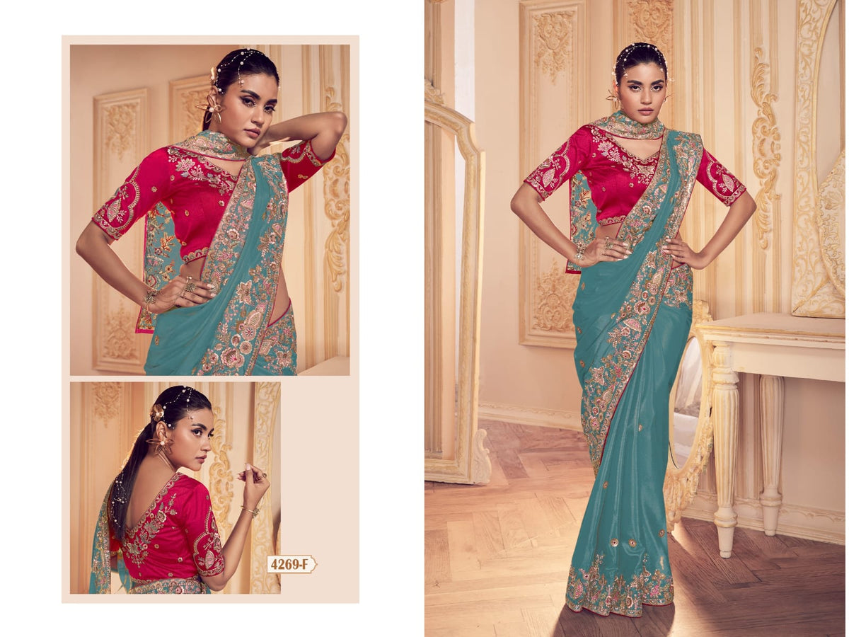 Elegant silk saree