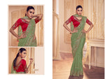 Elegant silk saree